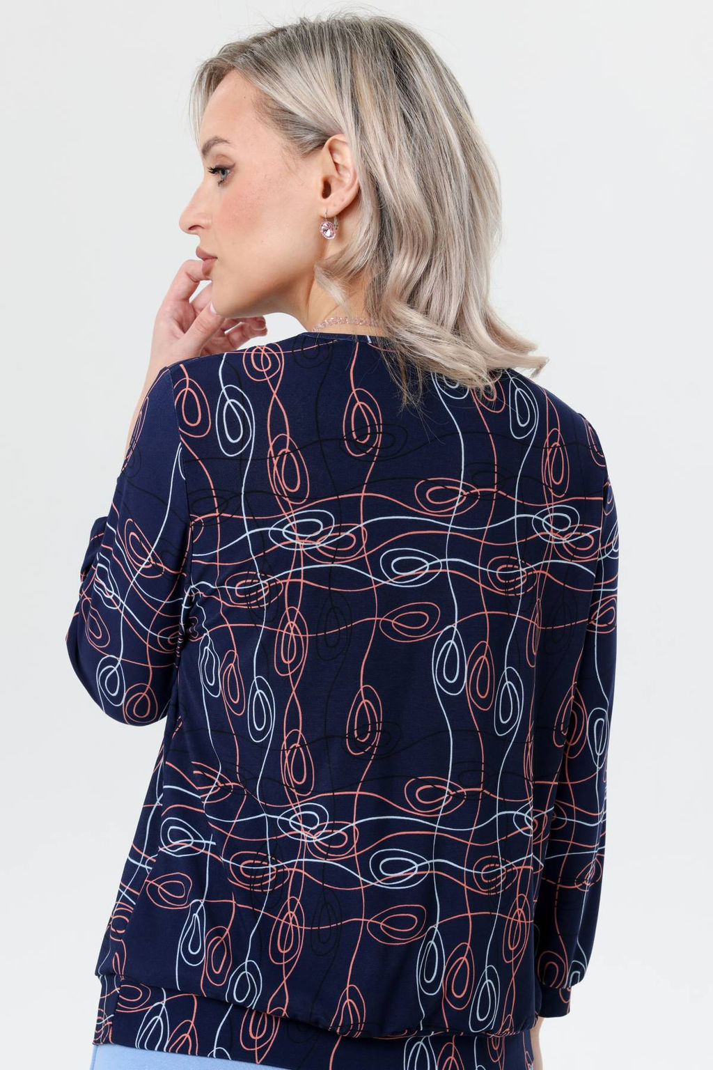 Блузка женская 7037/05/Оливковый - Rise фото 11