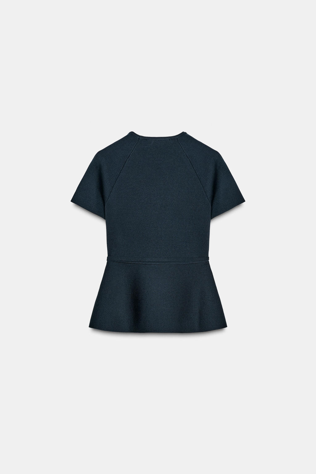 KNIT PEPLUM TOP - Zara фото 8