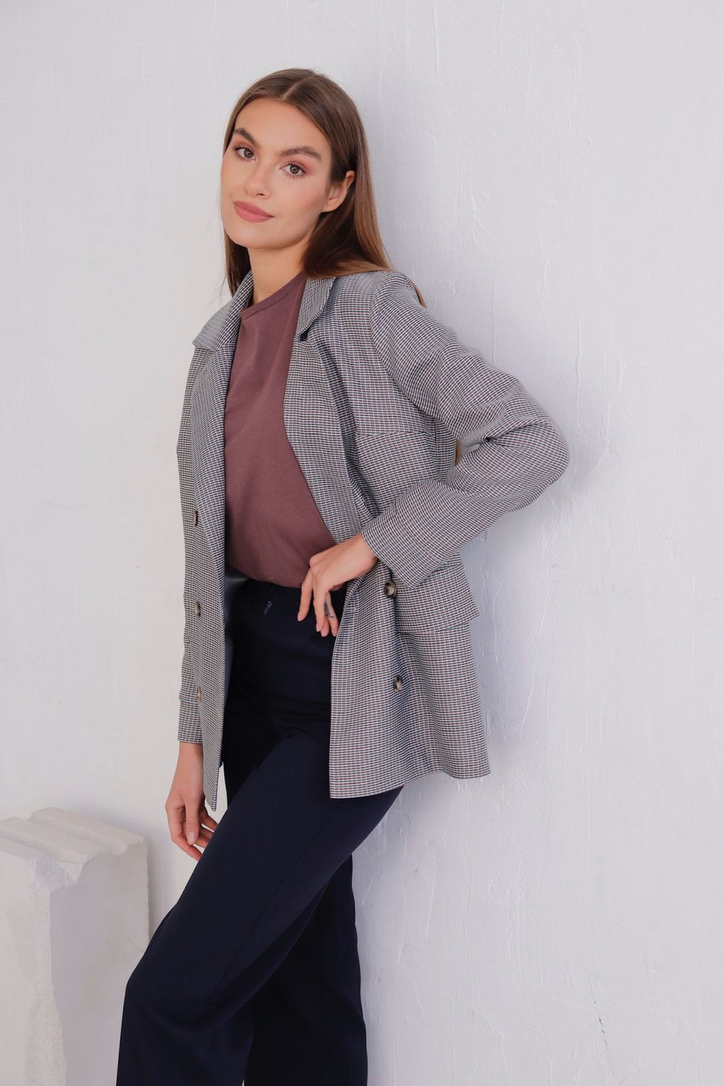 Martichelli Жакет двубортный серый  фото 5