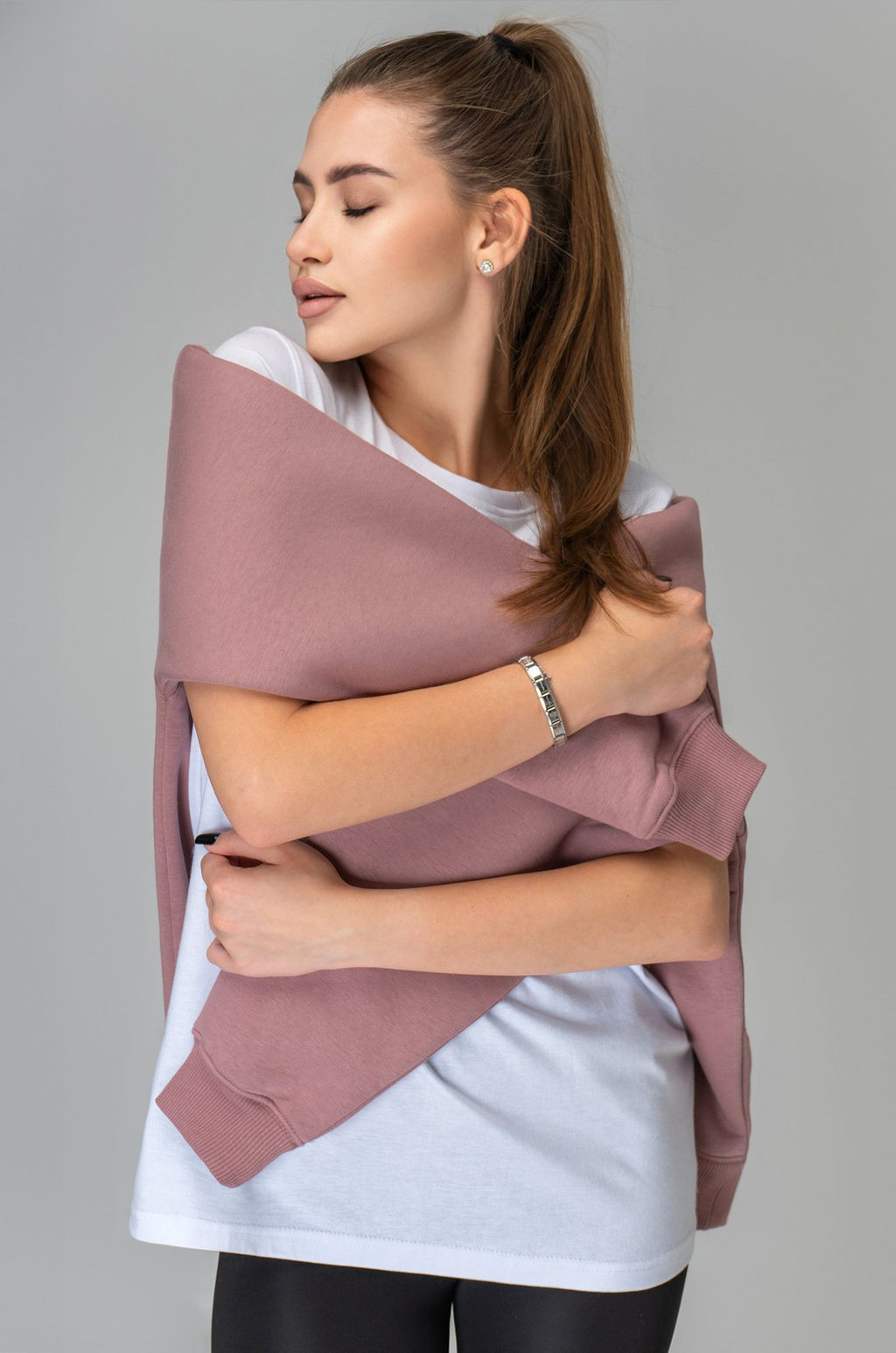 Женский свитшот с начесом Happyfox