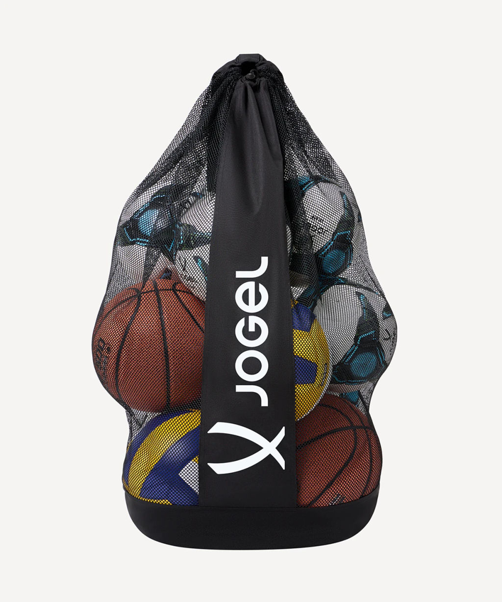 Сетка для мячей Jogel TEAM 10 Ball Bag, черный фото 6