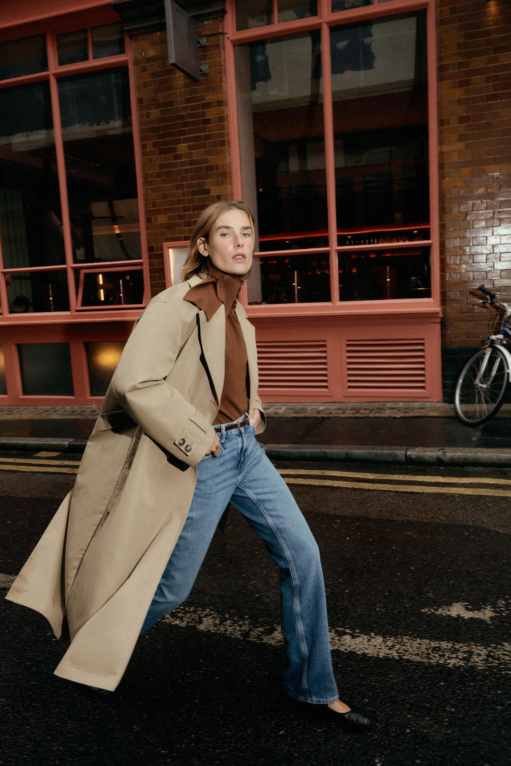 LONG TRENCH COAT