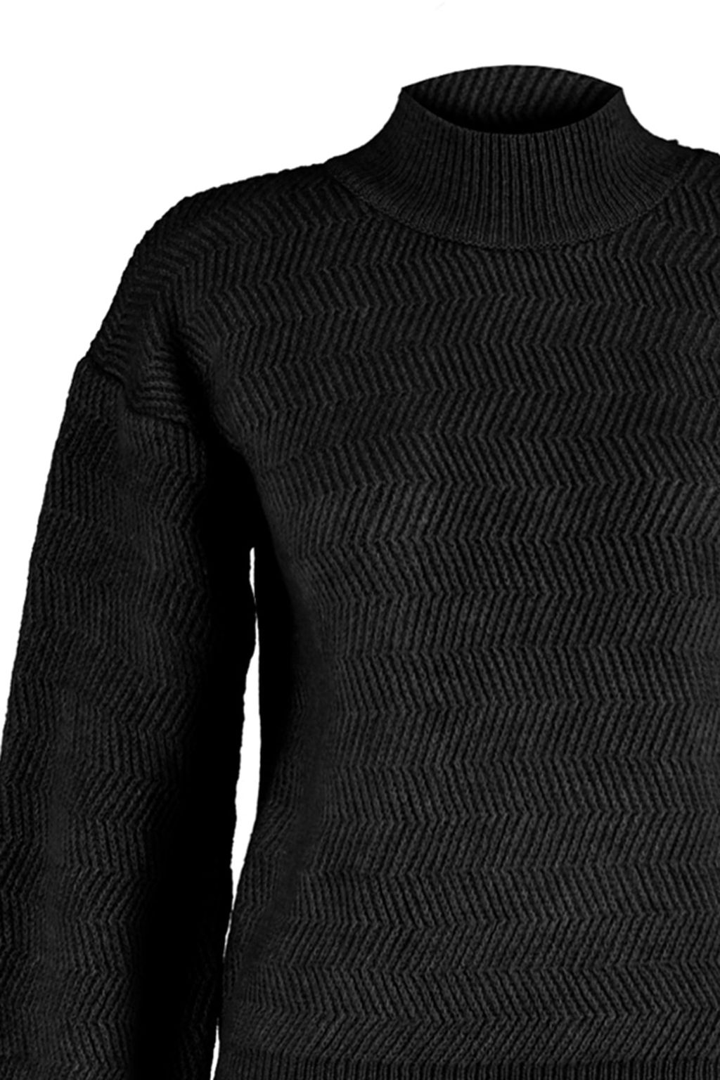 Bordo Yumusak Dokulu Kol Detayl? Triko Kazak TWOAW21KZ0204 - Trendyolmilla фото 22