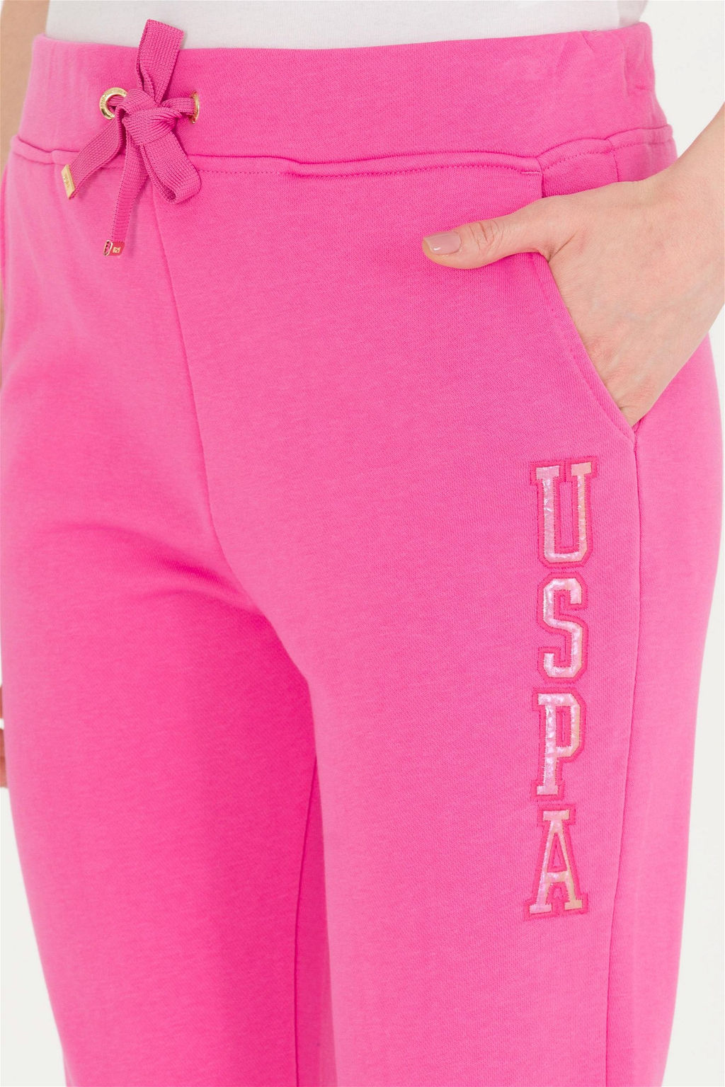 Женские розовые спортивные штаны - U.s. polo assn фото 12