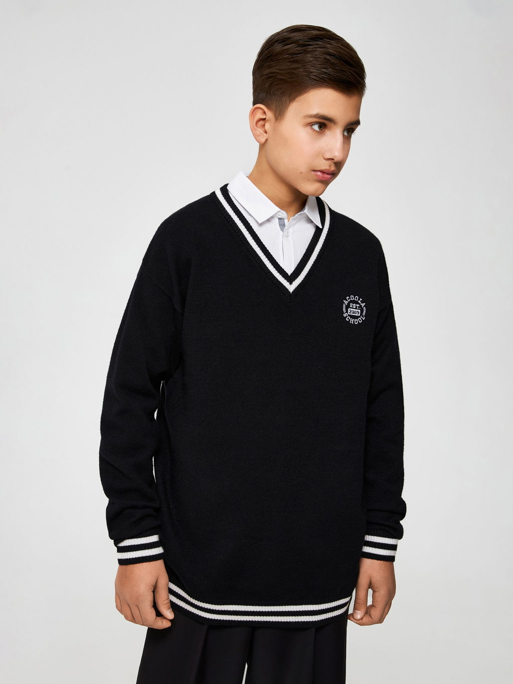 ACOOLA / Джемпер детский для мальчиков Felix черный  фото 2