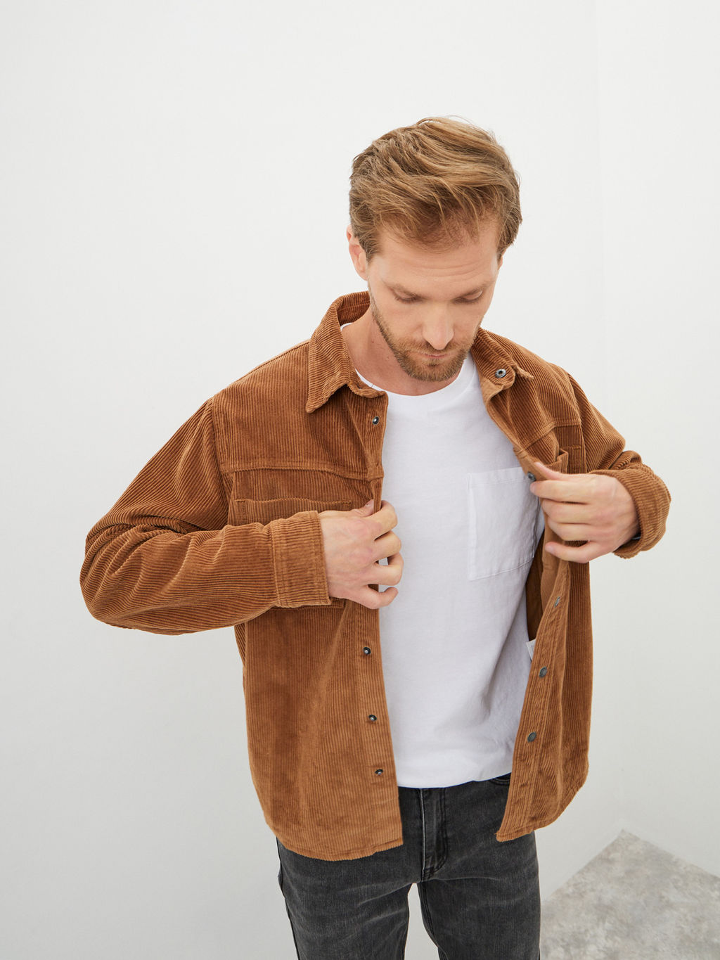 Мужская Рубашка - Mossmore фото 33