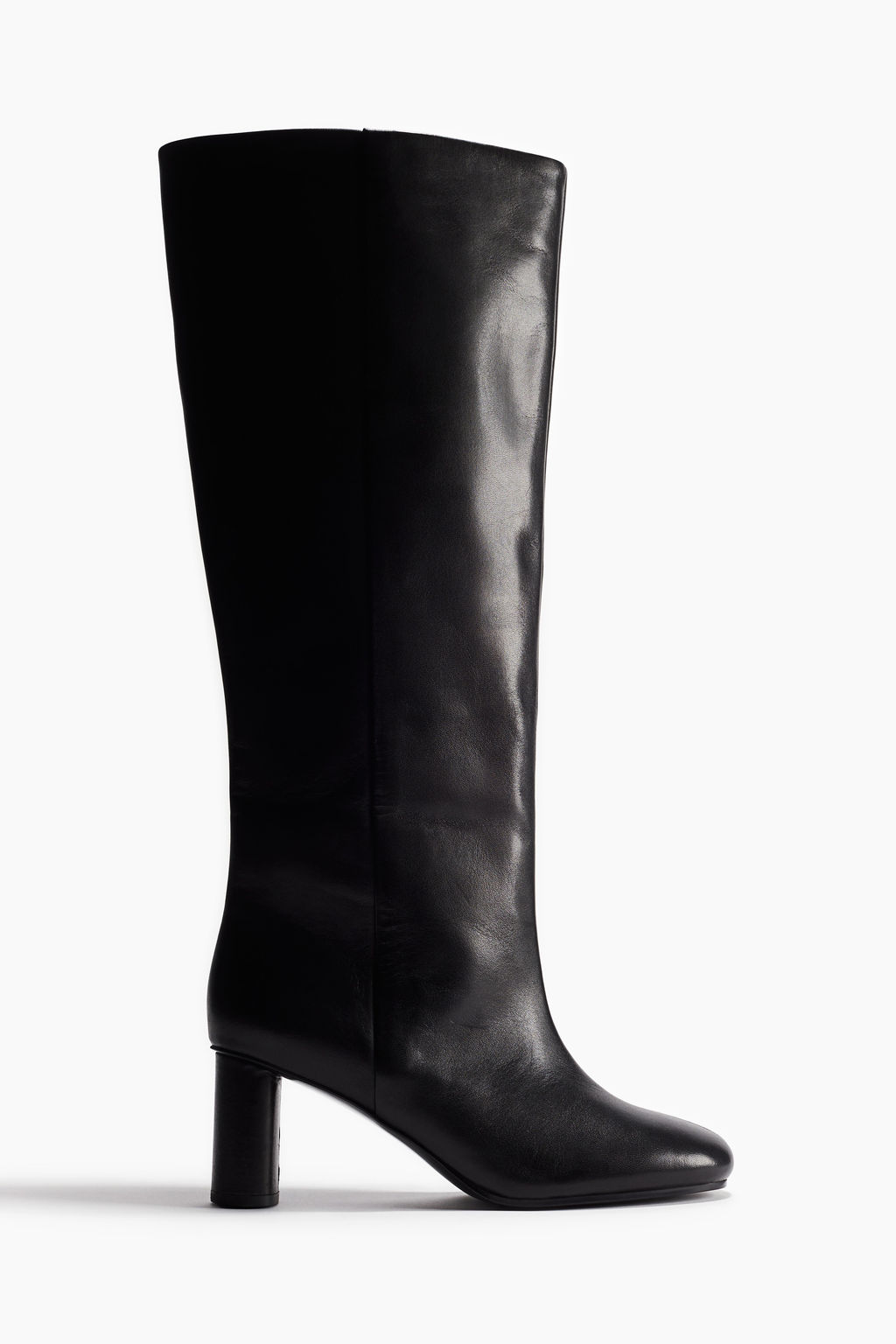 Botas de piel a la rodilla - H&m фото 5
