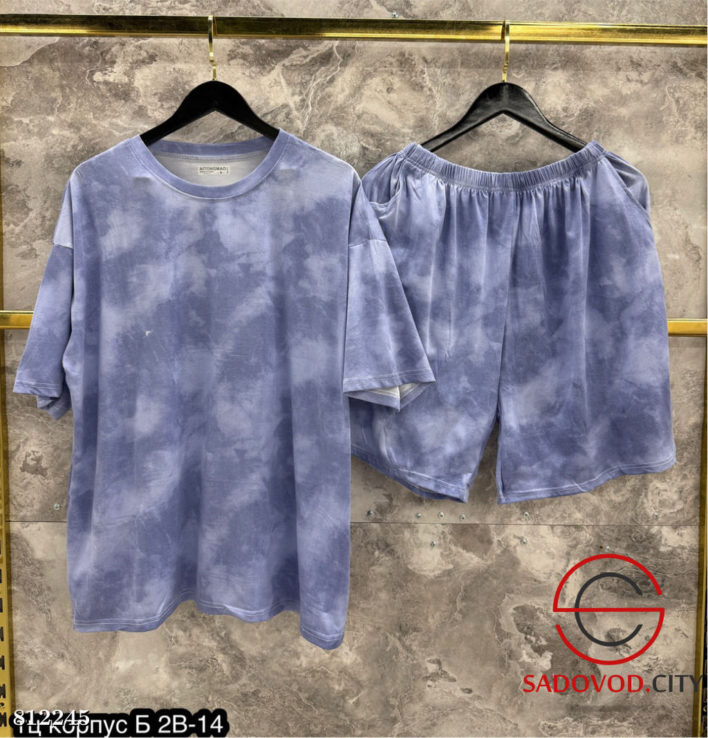 Пижама женская (футболка и шорты)