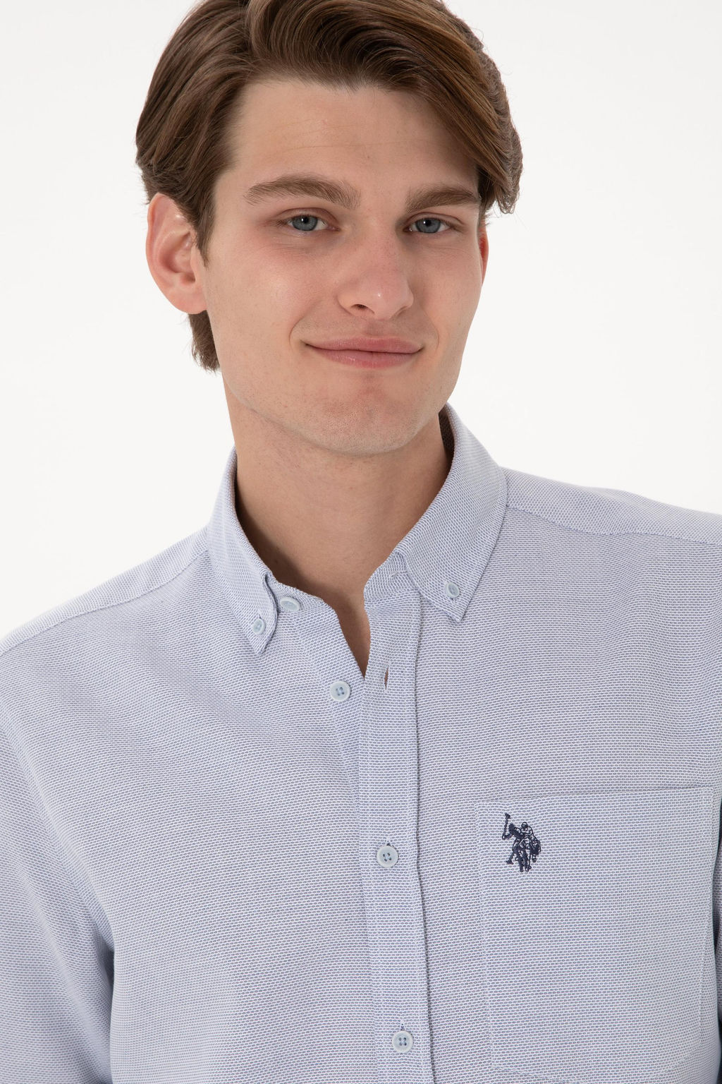 Erkek Lacivert Uzun Kollu G_mlek Sepette S_rpriz _ndirim - U.s. polo assn фото 2