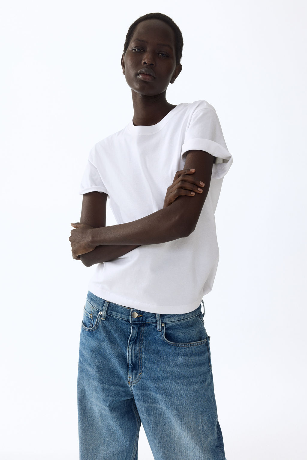 Camiseta oversize de algod?n - H&m фото 8