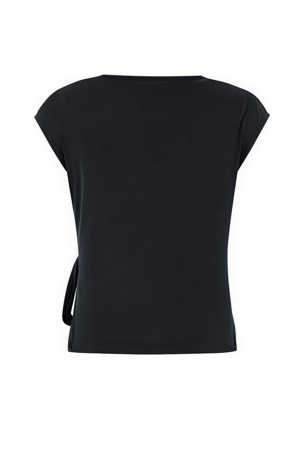 Antrasit Fitted/Vucuda Oturan Kruvaze Kay?k Yaka Baglama Detayl? Modall? Orme Bluz TWOSS26BZ00275 - Trendyolmilla фото 7