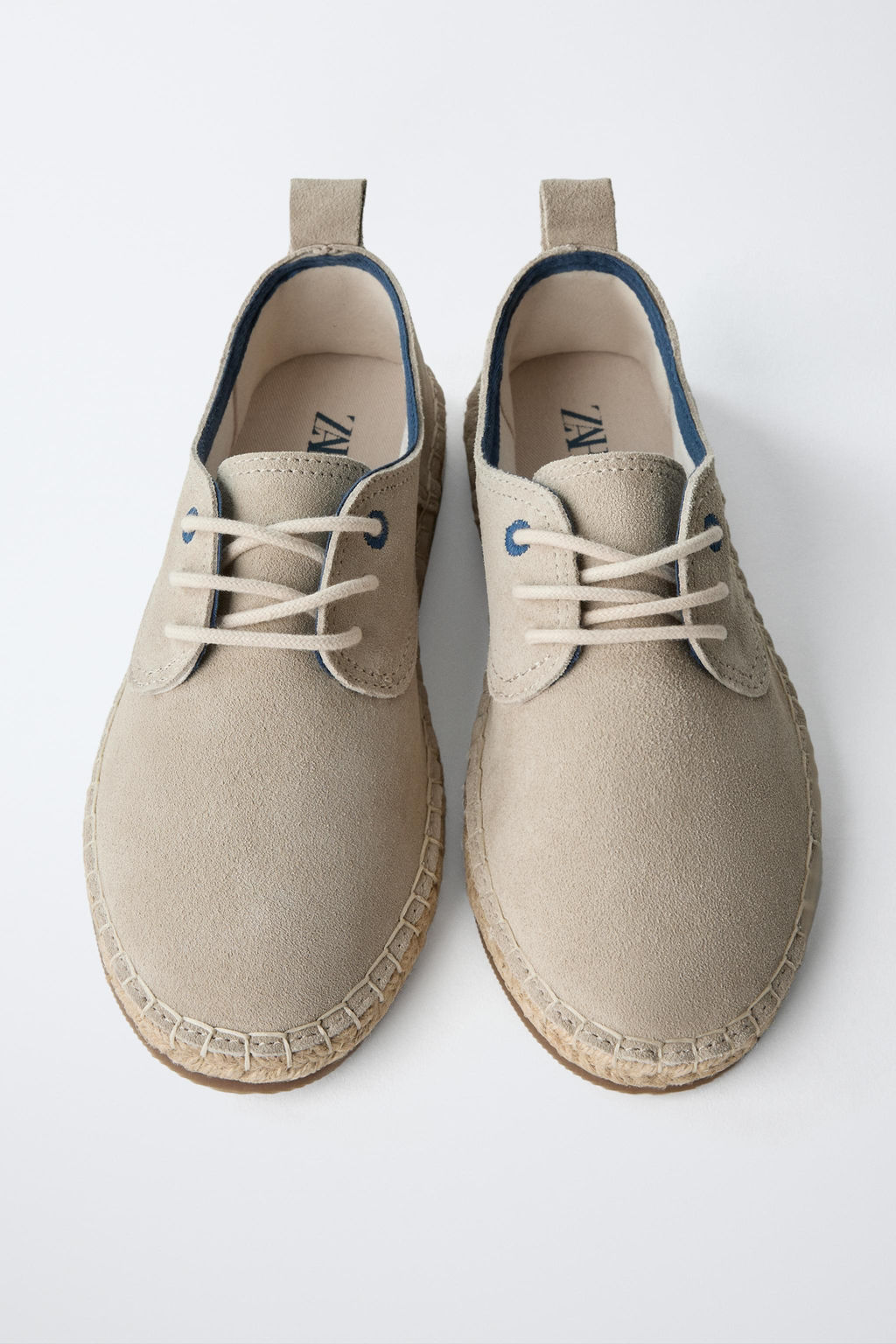 JUTE LEATHER DERBY SHOES - LIMITED EDITION - Zara фото 4