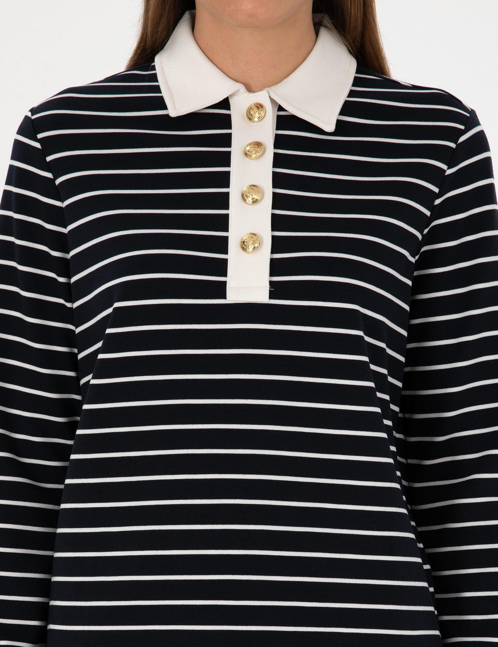 Lacivert Comfort Fit Sweatshirt - Pierre cardin фото 6
