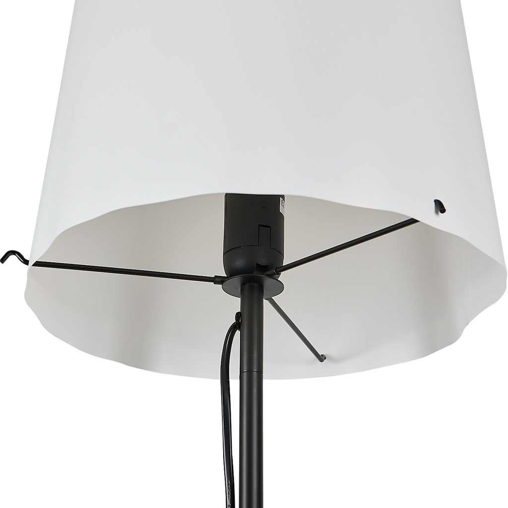 UML-T510 E27 BLACK/WHITE Торшер напольный под лампу Е27, 60W. Черный/Белый. ТМ Uniel
