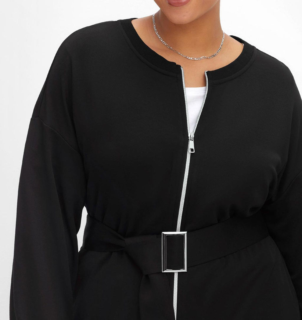 Кардиган, черный - Sheego фото 6