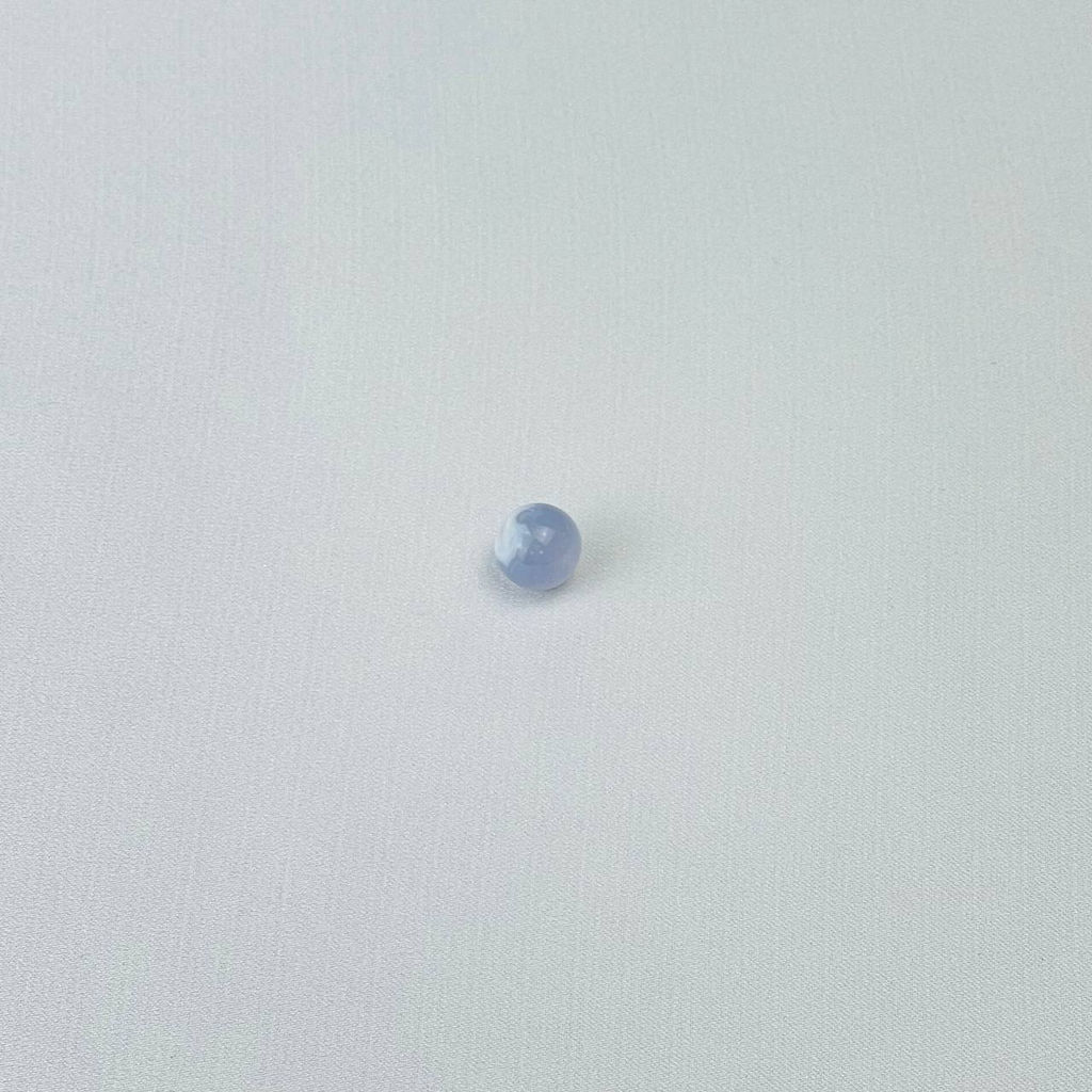 Бусины для украшений из Голубого агата (5 шт)