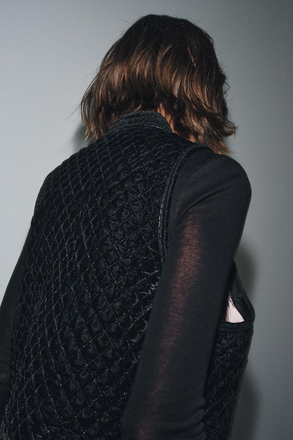 ZW COLLECTION LIMITED EDITION EMBROIDERED VELVET WAISTCOAT - Zara фото 3