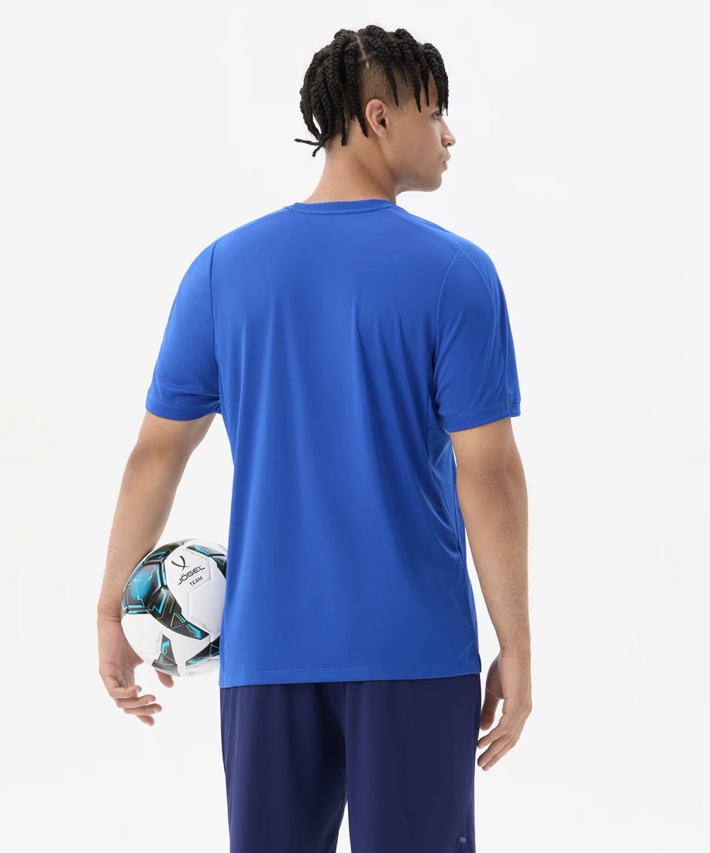 Футболка тренировочная JOGEL PREMIER PerFormDRY Training Poly Tee, синий  фото 7
