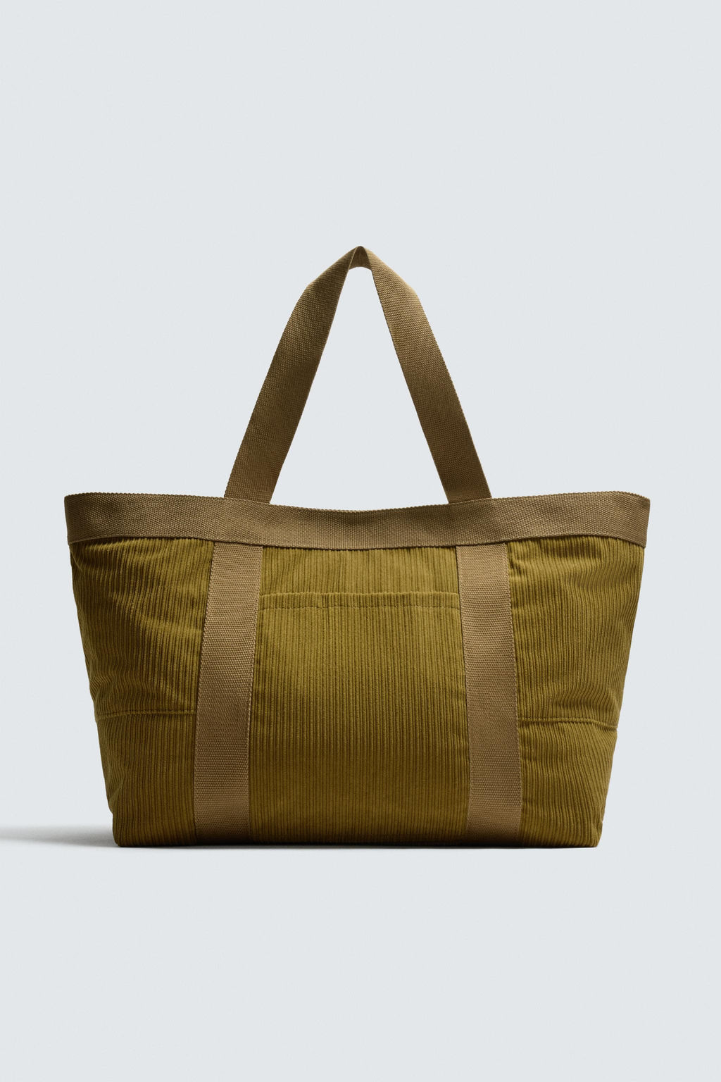 CORDUROY EFFECT TOTE BAG - Zara фото 2