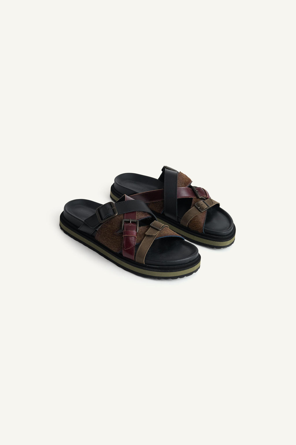 LTHR SNDLS / Verde agua - Zara фото 3