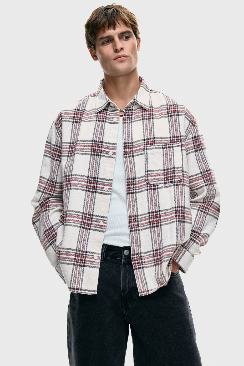 Camisa Relaxed Fit - H&m фото 5