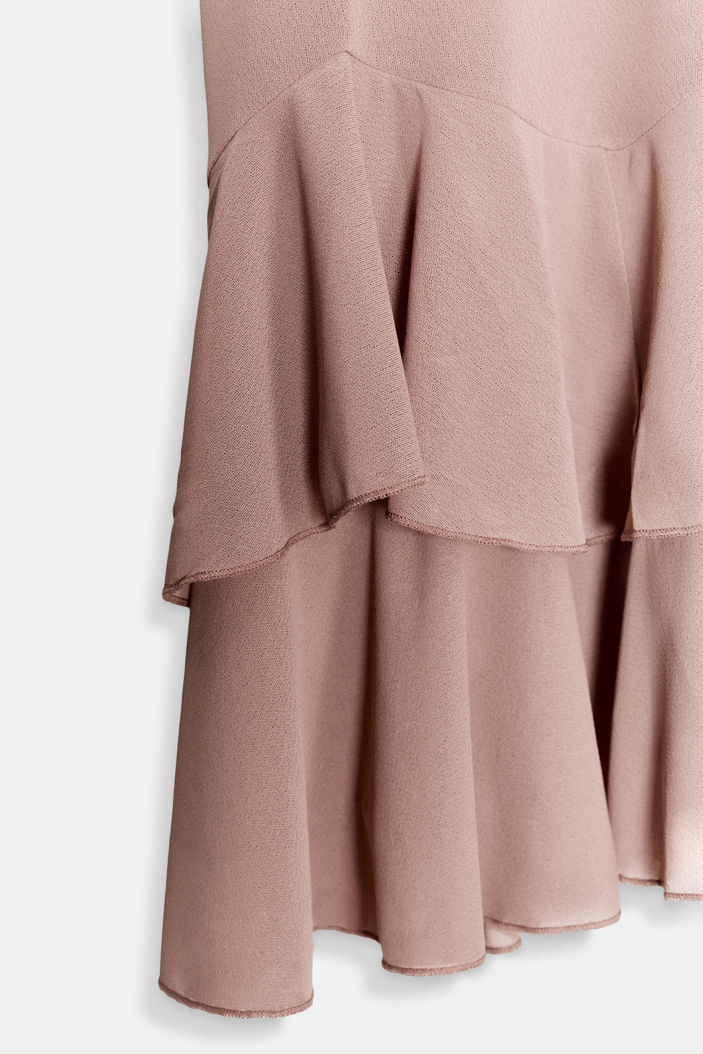 VESTIDO CORTO VOLANTES / Salm?n - Zara фото 8