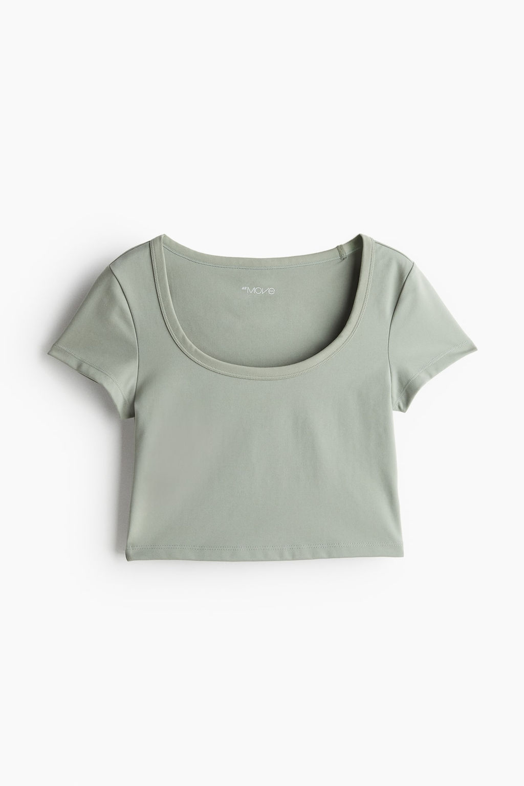 Top de deporte cropped en DryMove - H&m фото 7