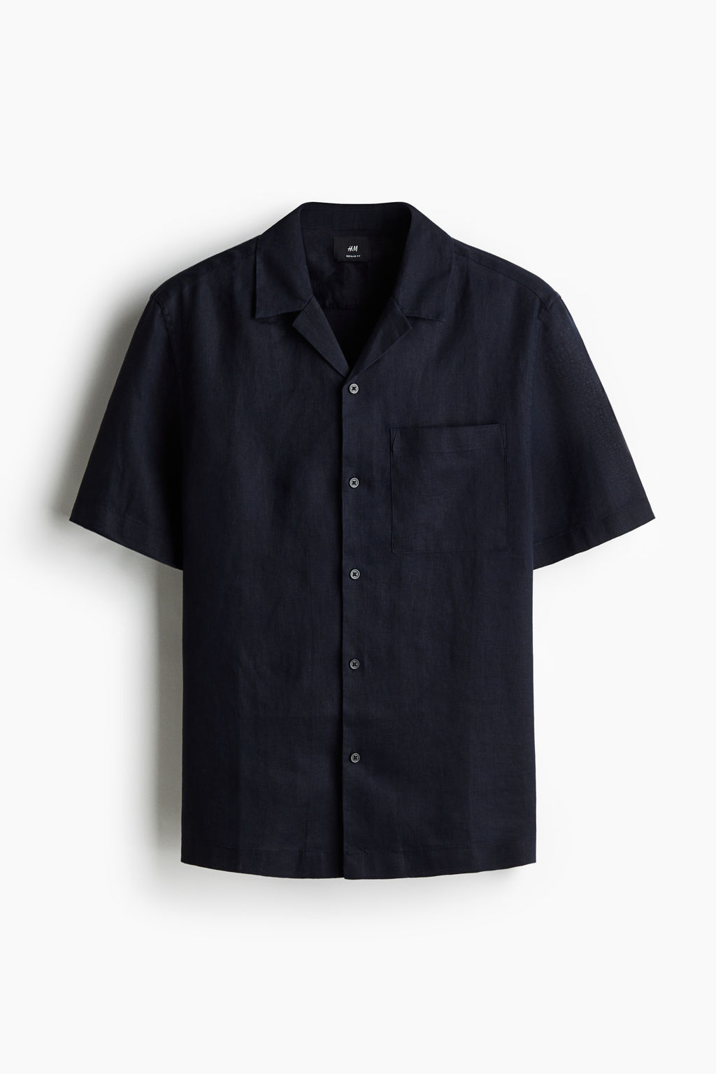 Camisa resort de lino Regular Fit - H&m фото 3