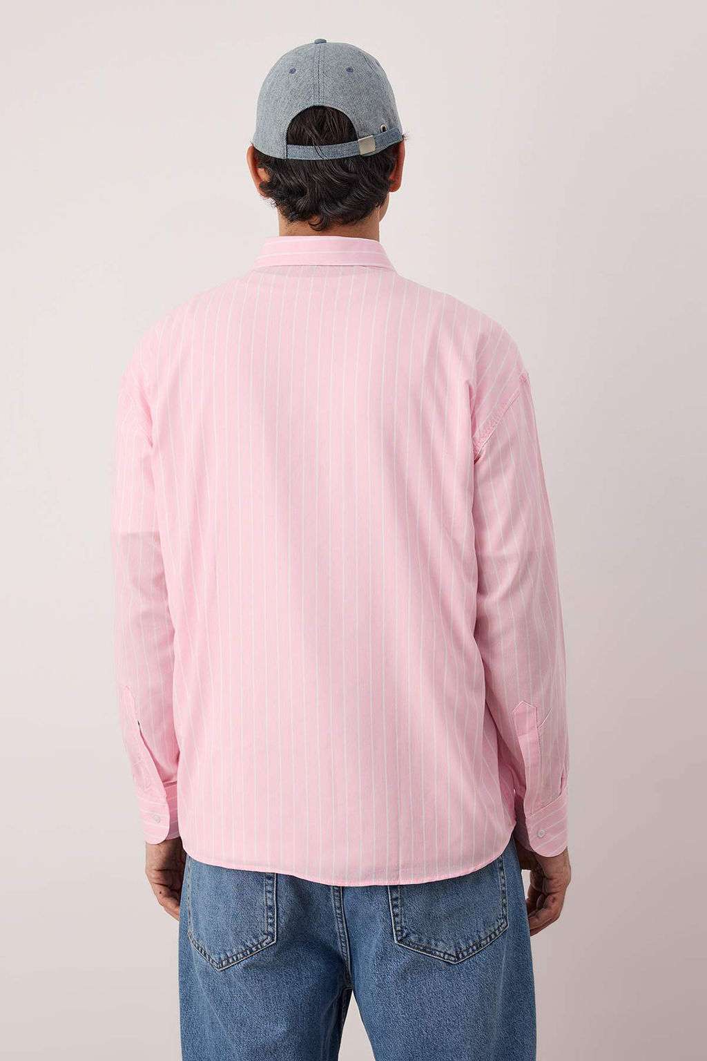 Pembe Regular Erkek Gomlek TMNAW26GO00026