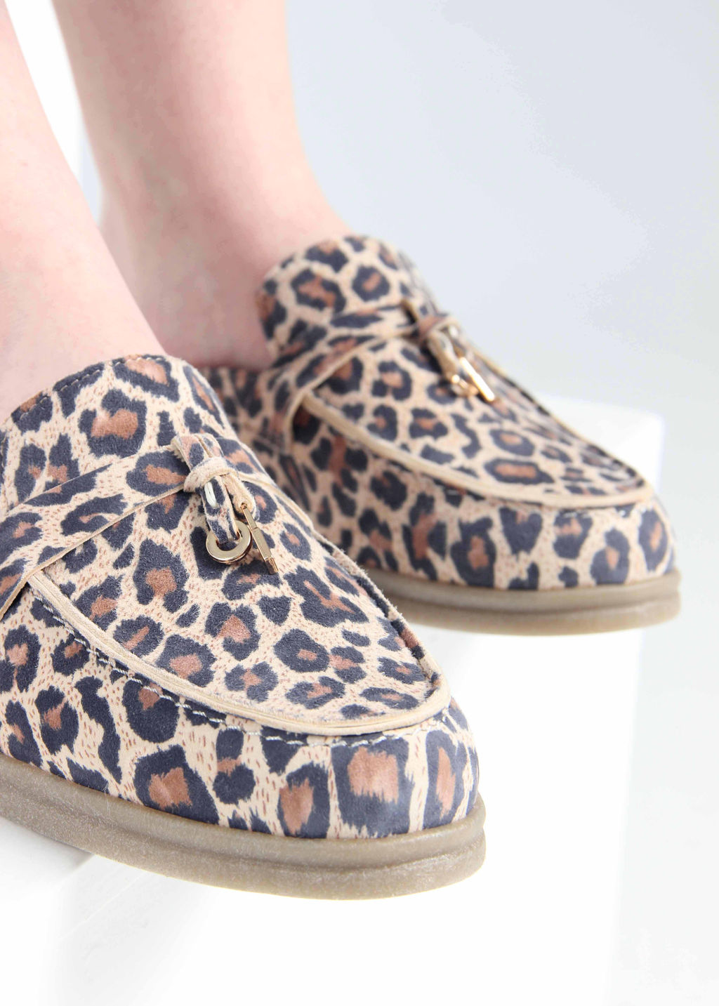 Мюли 1070.2614be. бежевый леопард