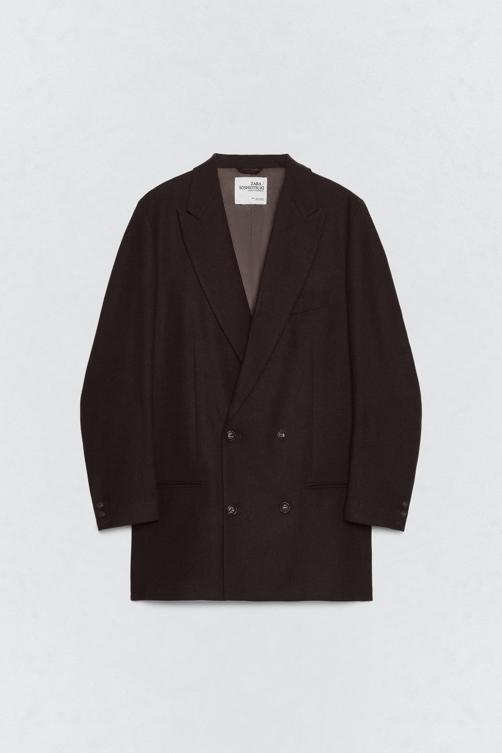 FLANNEL TAILCOAT BLAZER SOSHIOTSUKI X ZARA