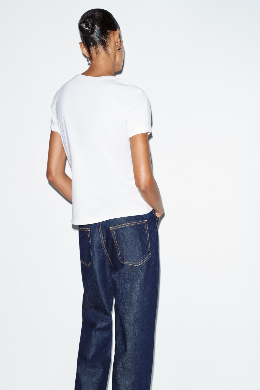 METALLIC PRINT T-SHIRT - Zara фото 15