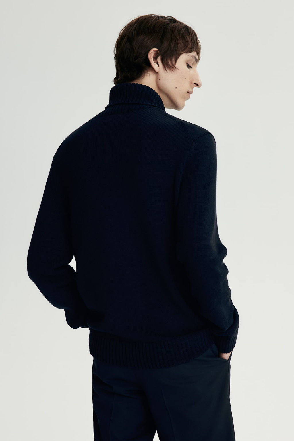 Jersey en mezcla de algodon con cuello perkins - H&m фото 3