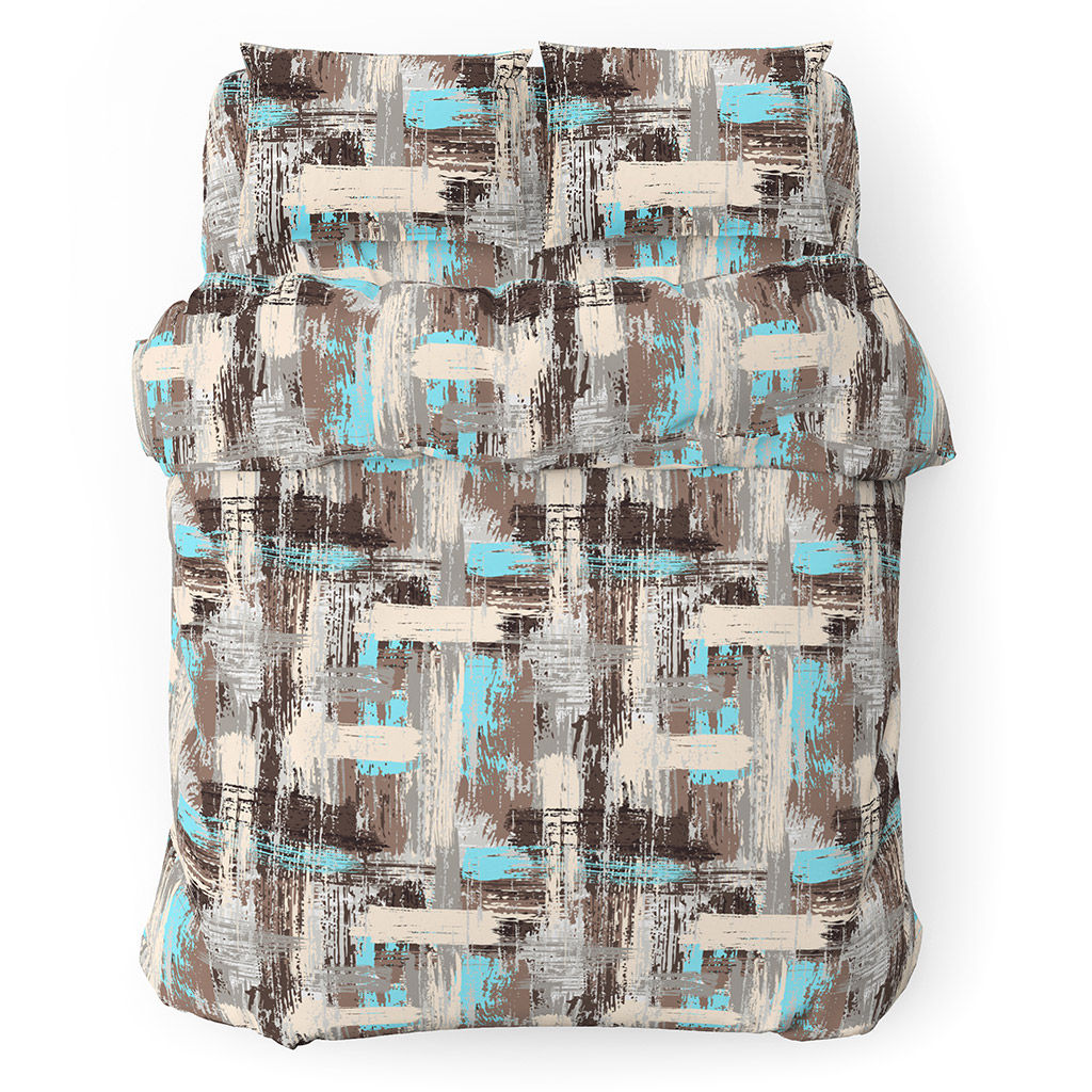 Пододеяльник на кнопках Евро Макси "Перспектива" 240х215см, поплин "Комфорт" 115г/м2, хлопок 100%, упаковка "классическая" ПВХ 28х41см, "Домашняя мода" (Россия)