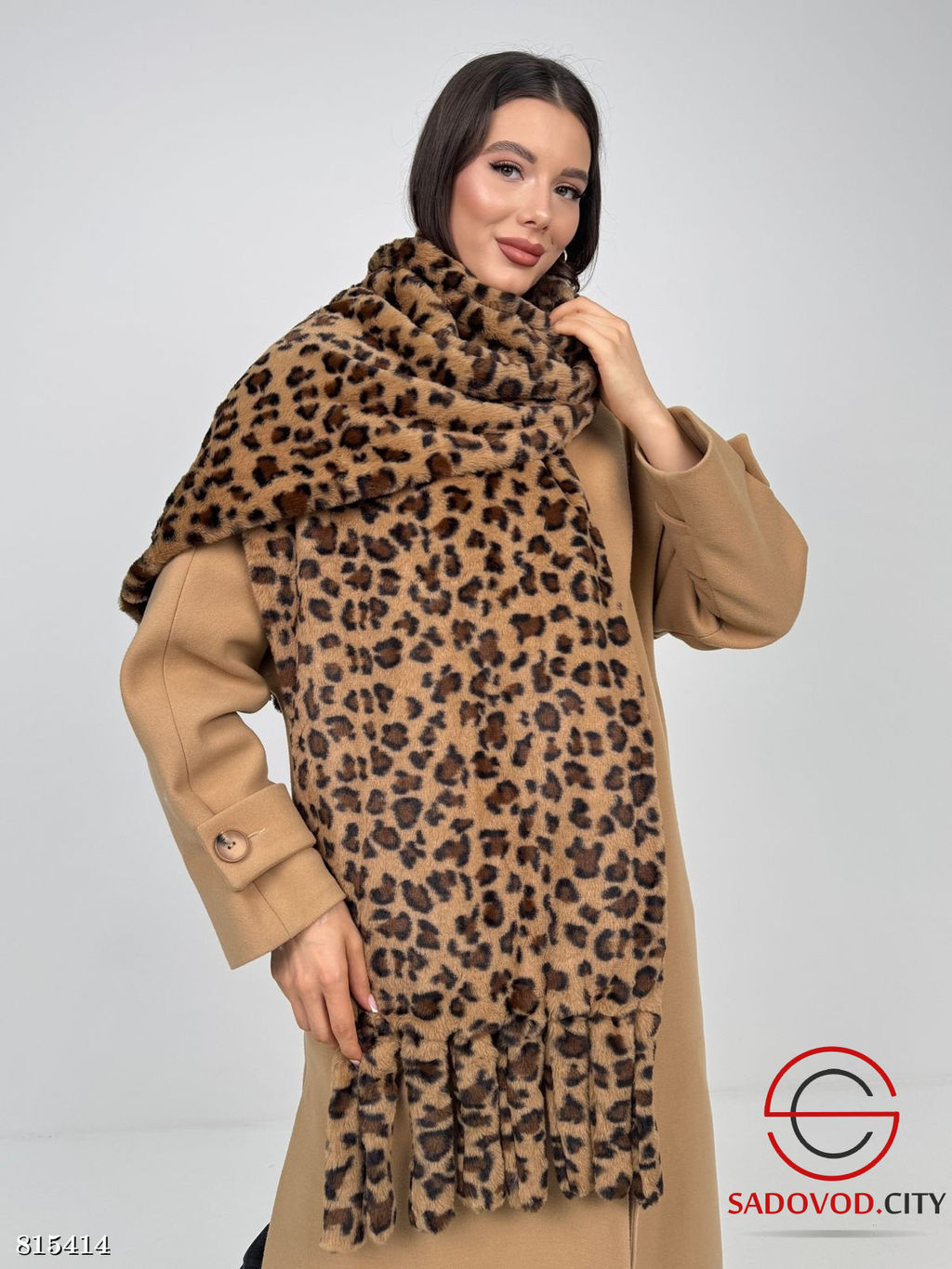 Платок косынка женский теплый