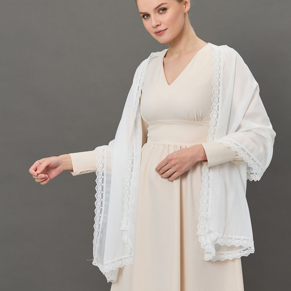 Палантин Лирический мотив - Мастерская ПОКРОВ фото 6