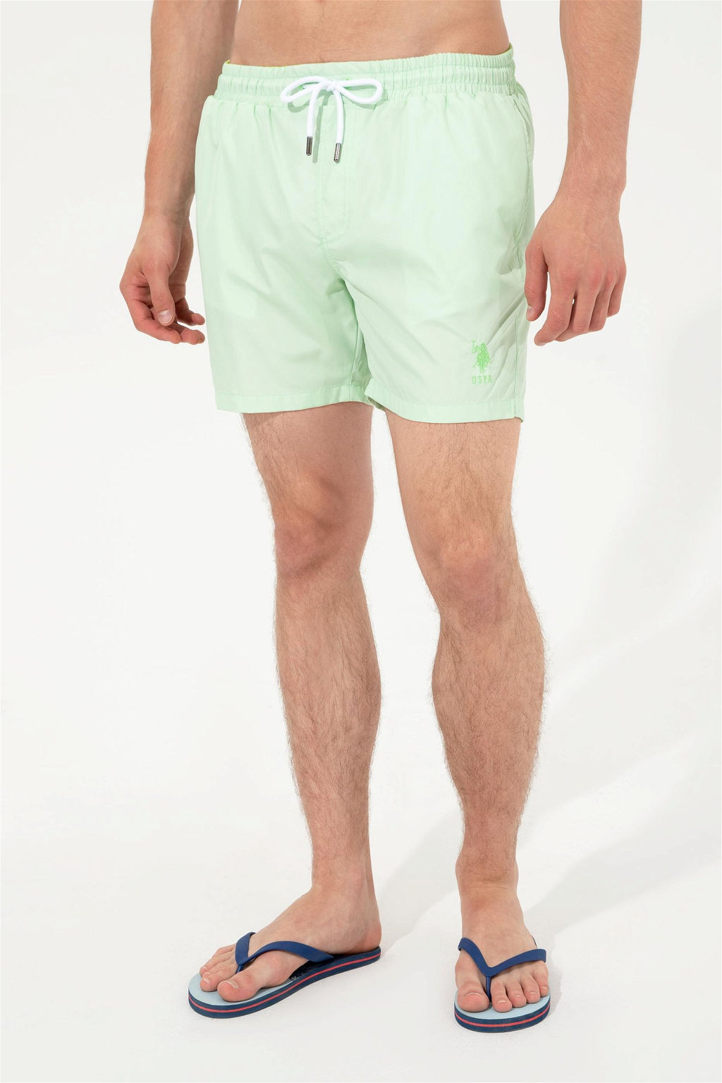Мужские мятные шорты для плавания Неожиданная скидка в корзине - U.s. polo assn фото 2