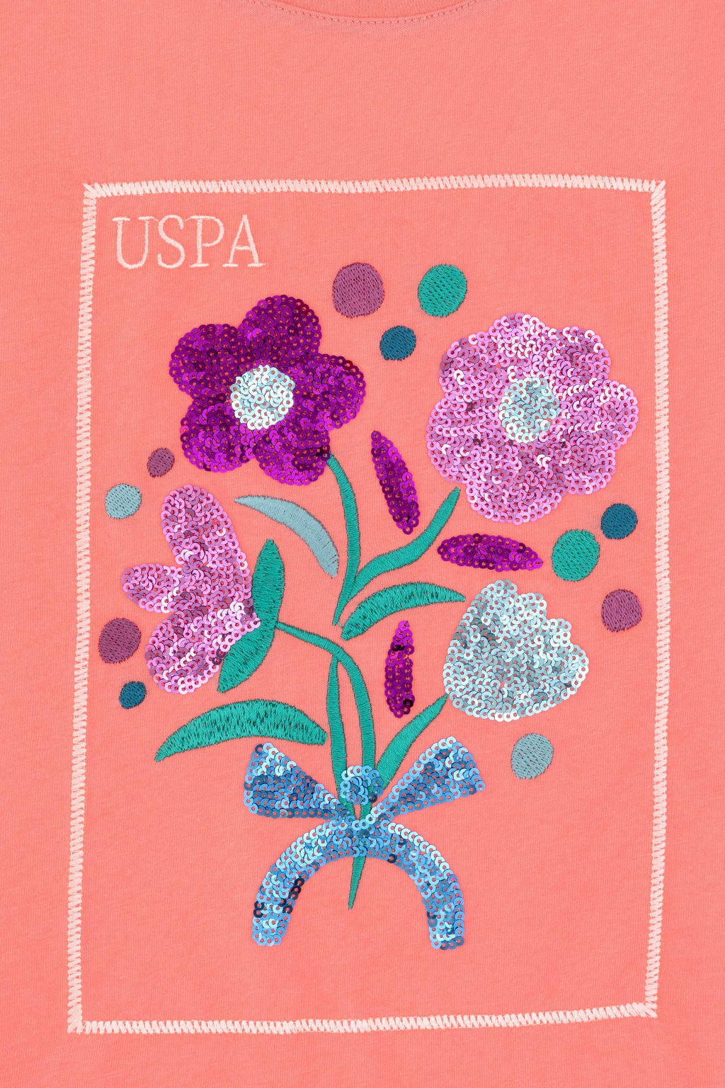 K_z _ocuk Pembe Ti__rt Sepette S_rpriz _ndirim - U.s. polo assn фото 4