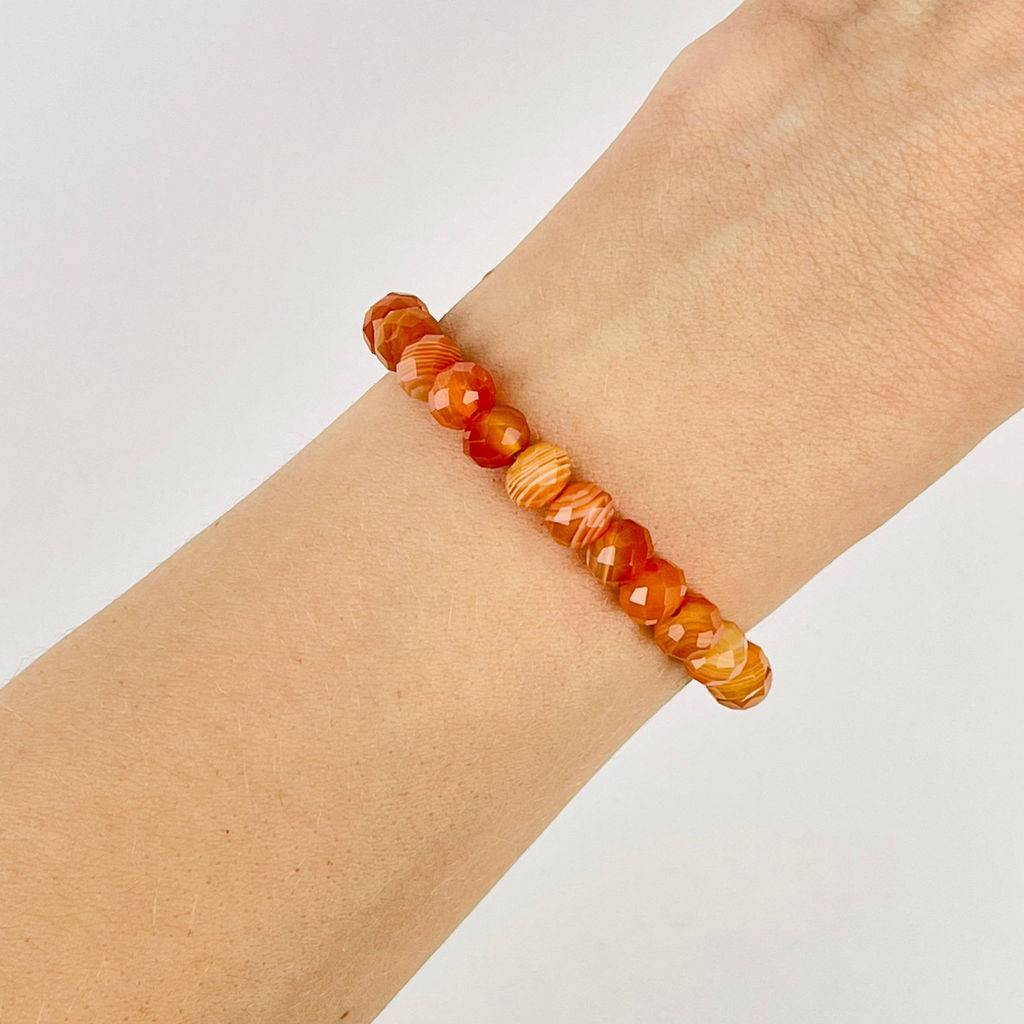 Браслет из Сардоникса 18 см +