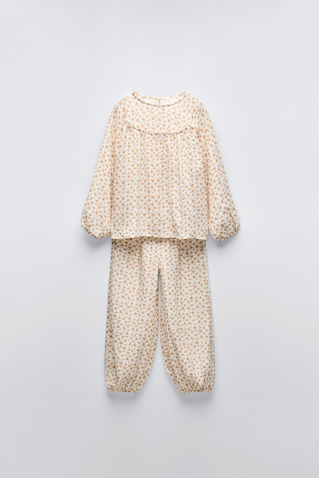 6-14 YEARS/ FLORAL PRINT PYJAMAS - Zara фото 2