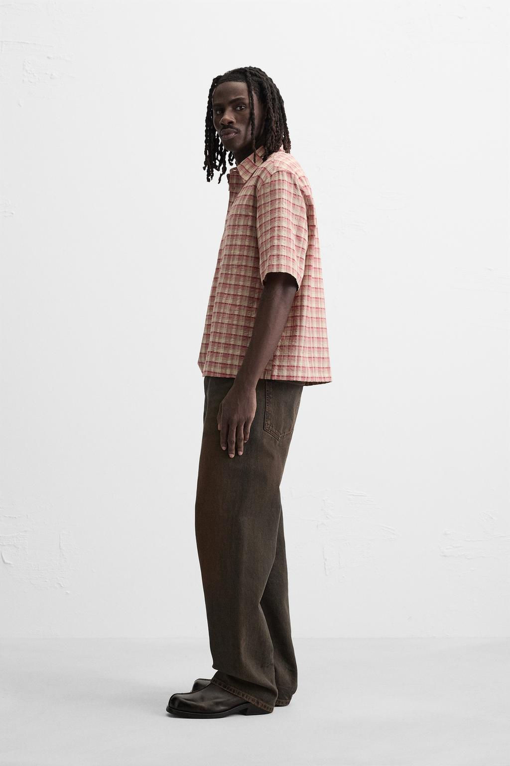 CHECK SHIRT - Zara фото 4