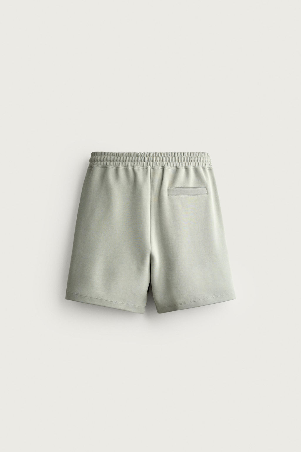 BERMUDA JOGGER RELAXED FIT INTERLOCK / verde lavado - Zara фото 11