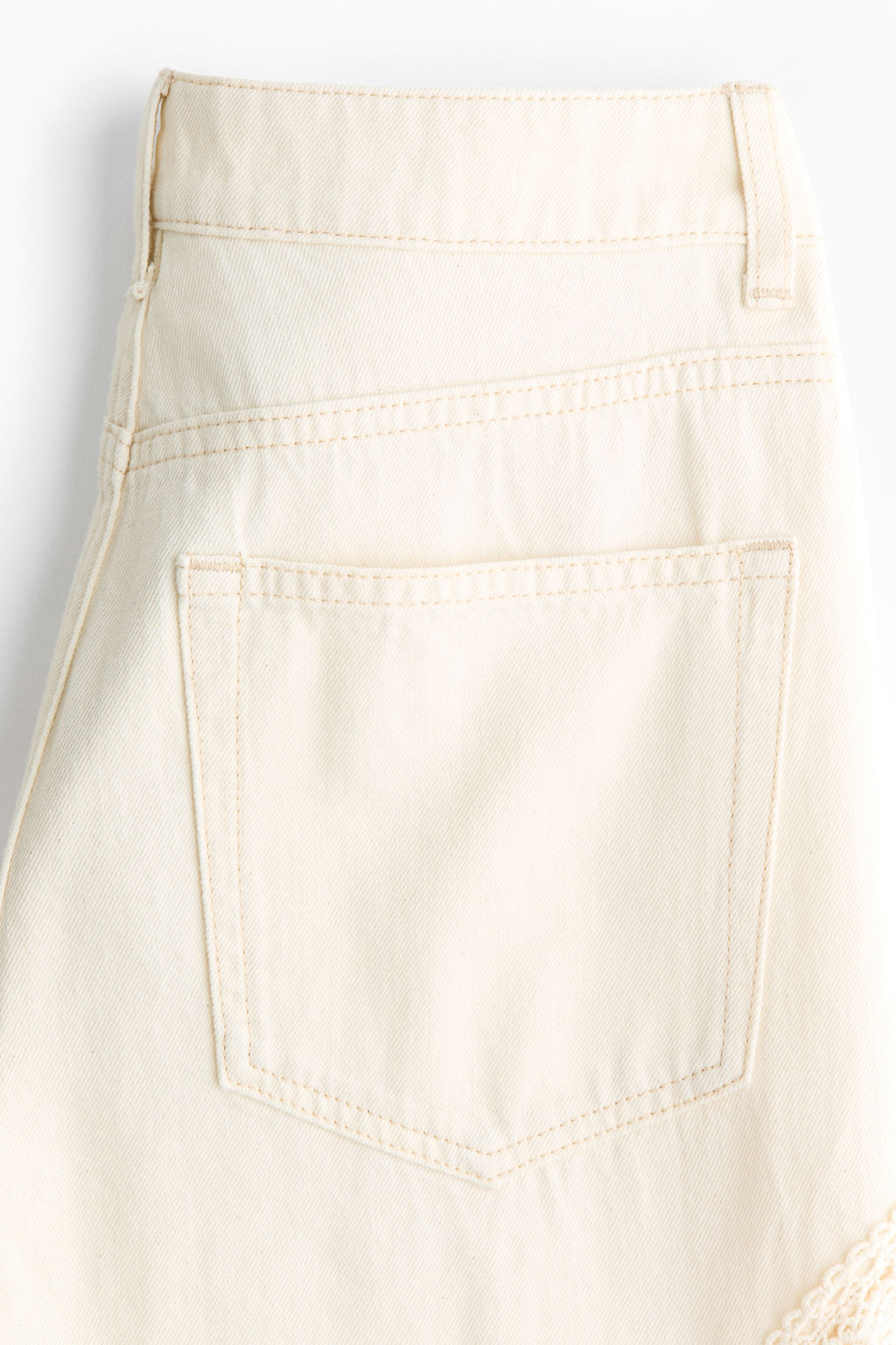 Pantal?n con detalles efecto crochet - H&m фото 7