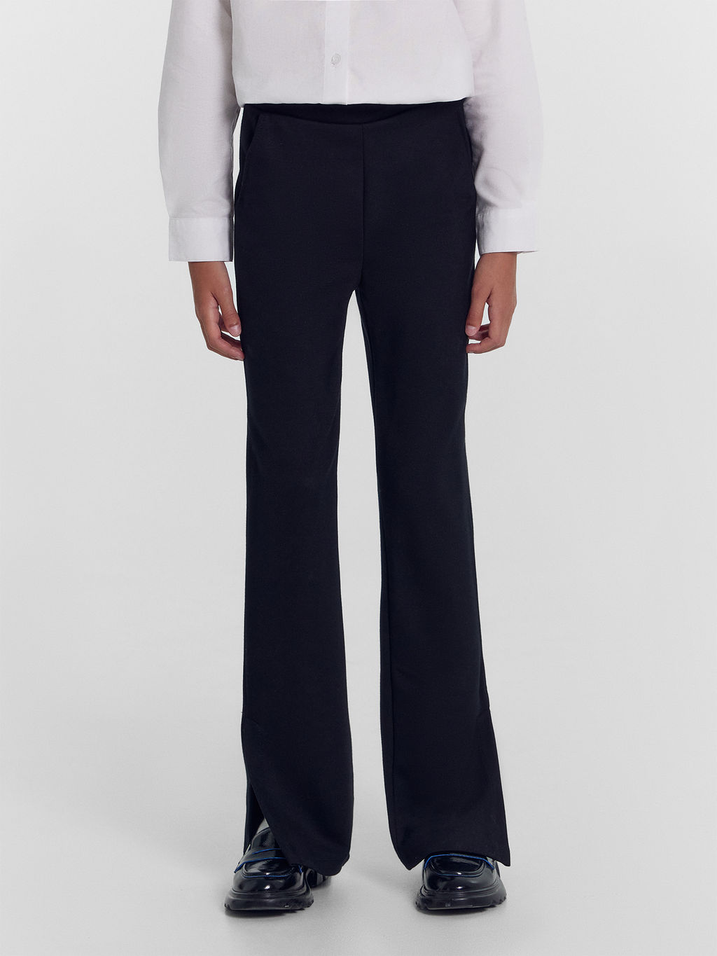 Брюки для девочек в черном цвете - Mark formelle фото 2