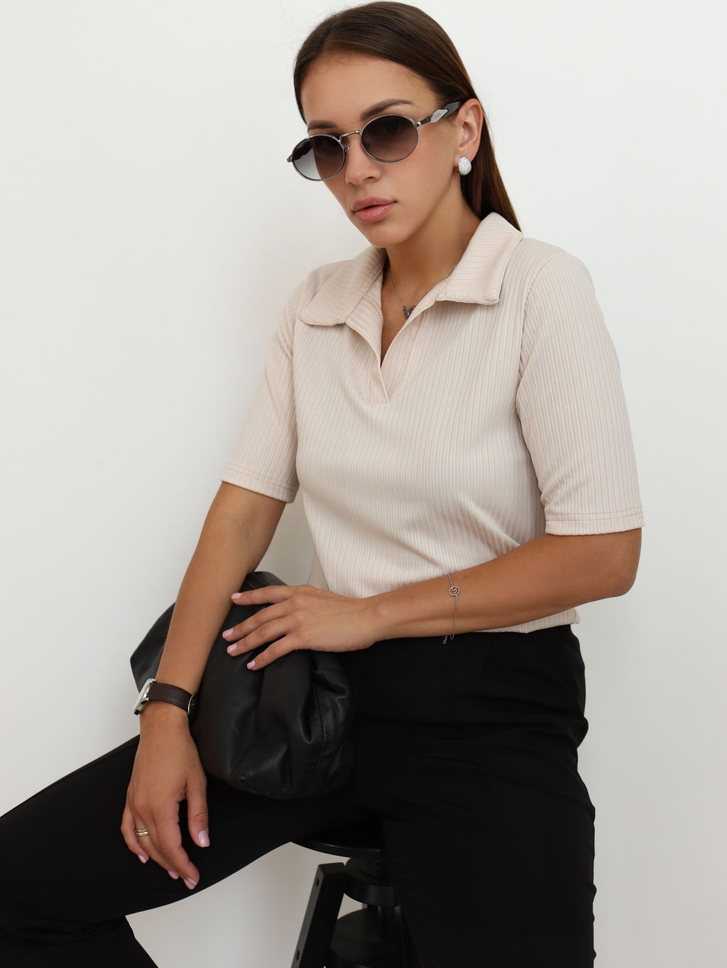 Футболка поло КФ100 Бежевый от фабрики Спортсоло