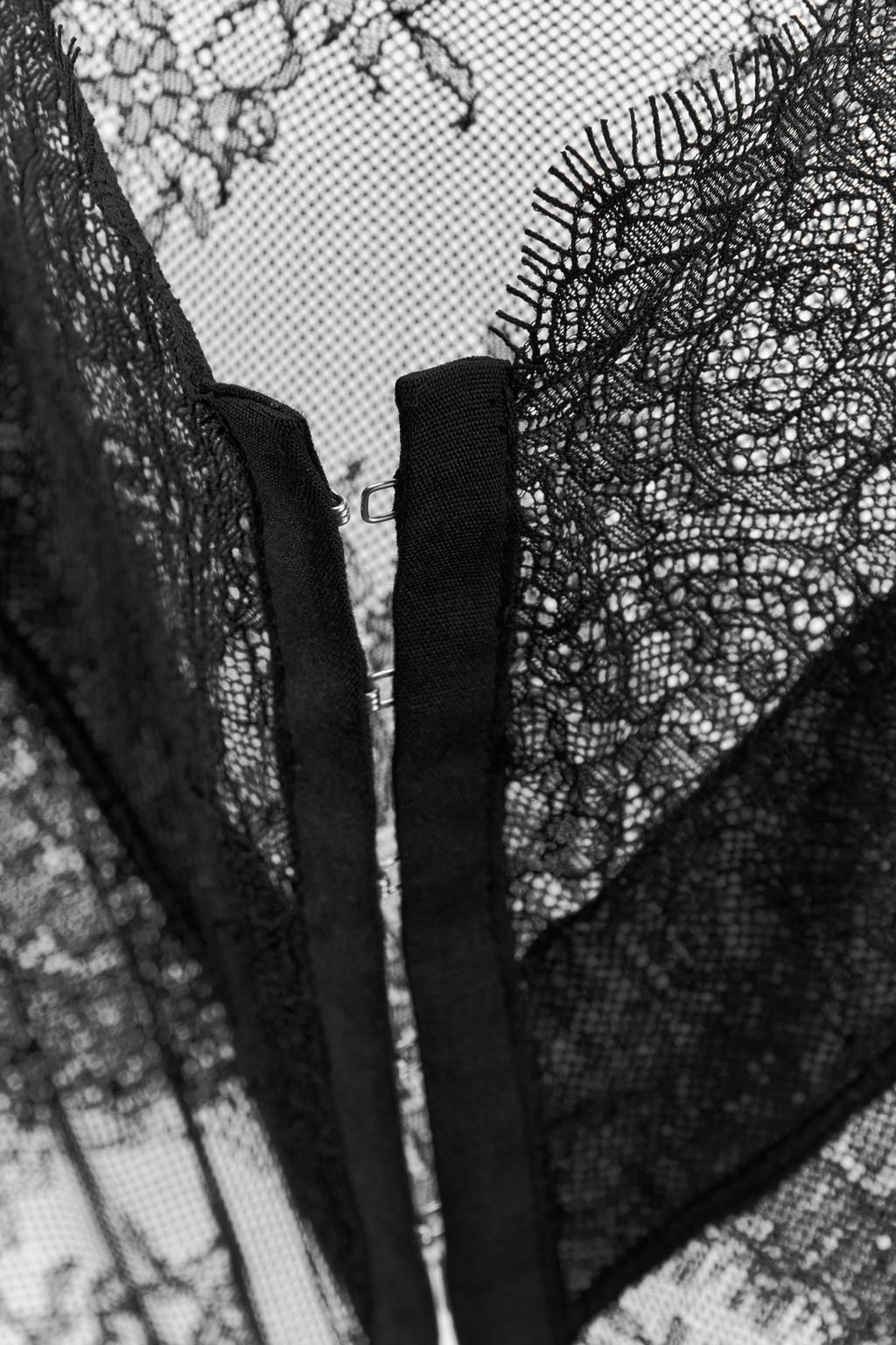 ASYMMETRIC LACE TOP - Zara фото 6