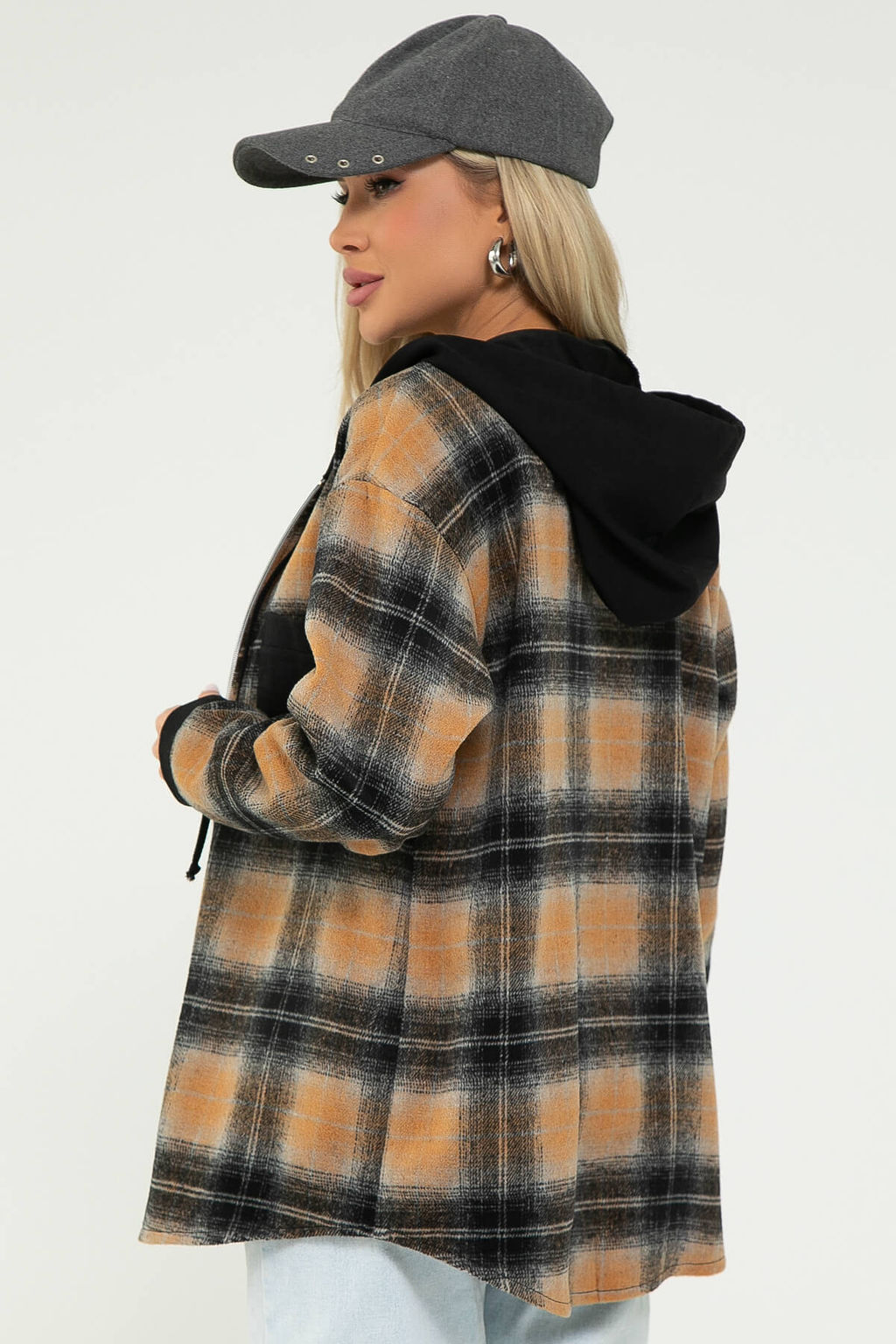 Рубашка Больше чем стиль (коричневая) Б12874М - Lt collection фото 2