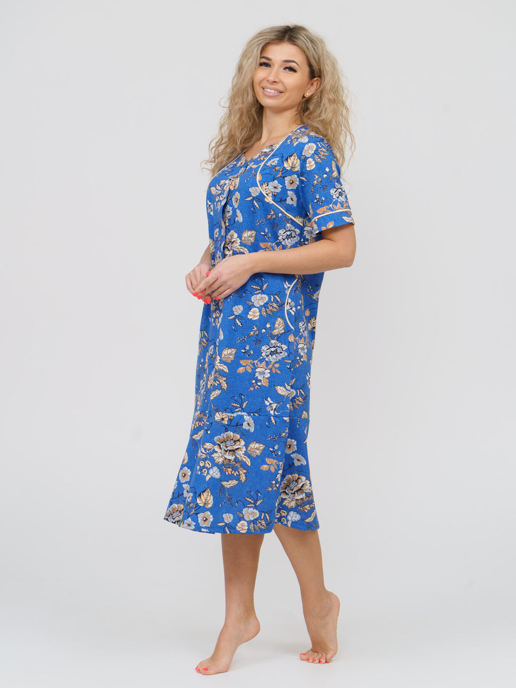 893 Халат "Синий"