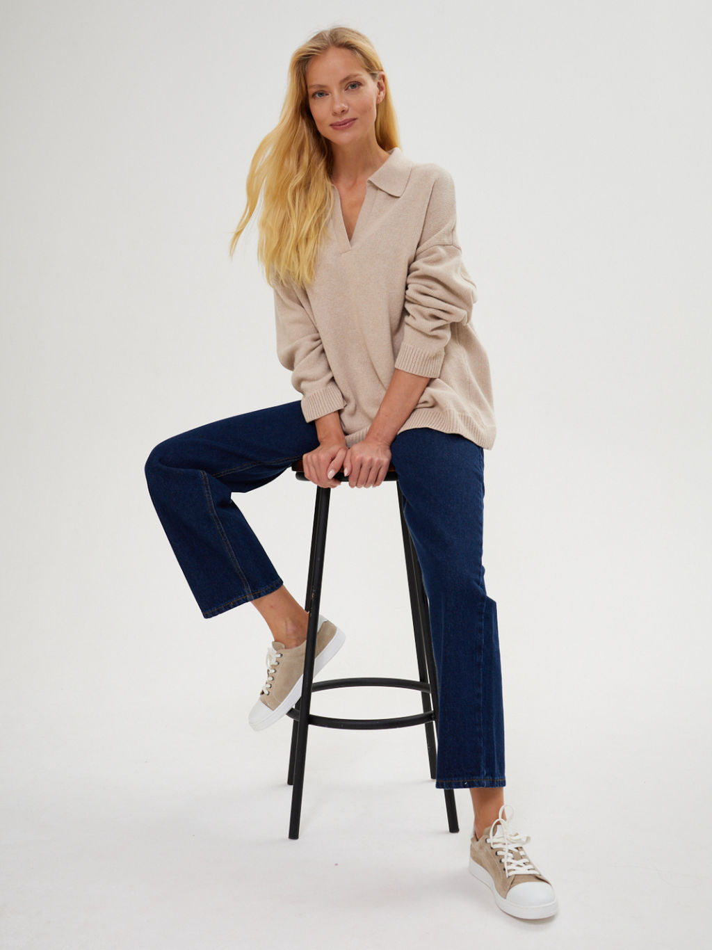 Джемпер 311.070367/слоновая кость - Seven senses фото 47