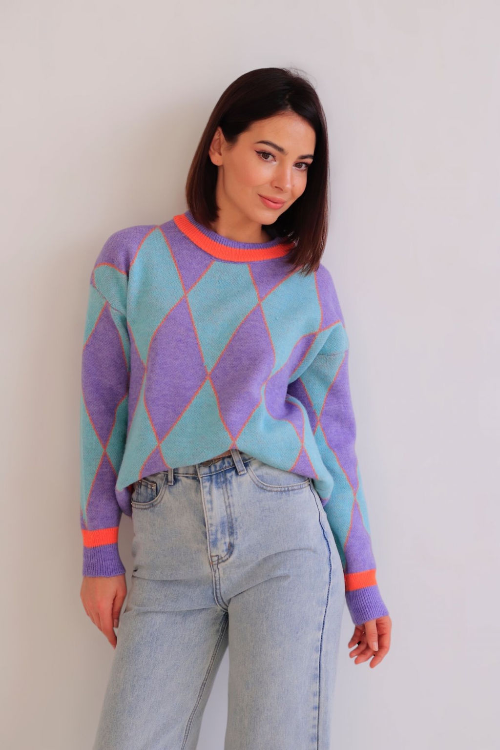 Martichelli Джемпер с ромбами  фото 11